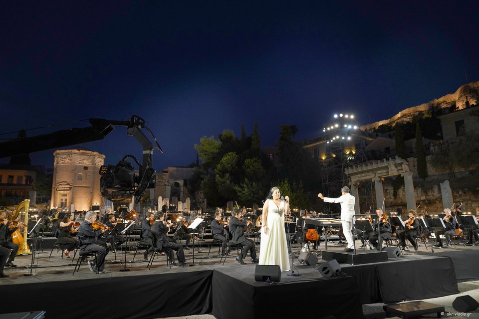 Η Ανίτα Ρατσβελισβίλι στη Ρωμαϊκή Αγορά