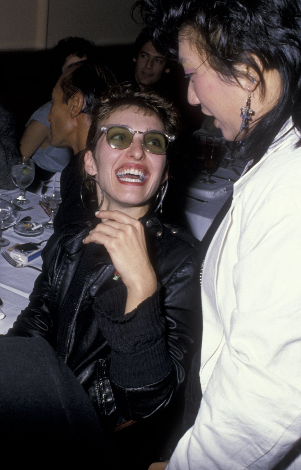 Η Paula Ciccone στις 18 Οκτωβρίου 1985 στο εστιατόριο Le Monde στη Νέα Υόρκη