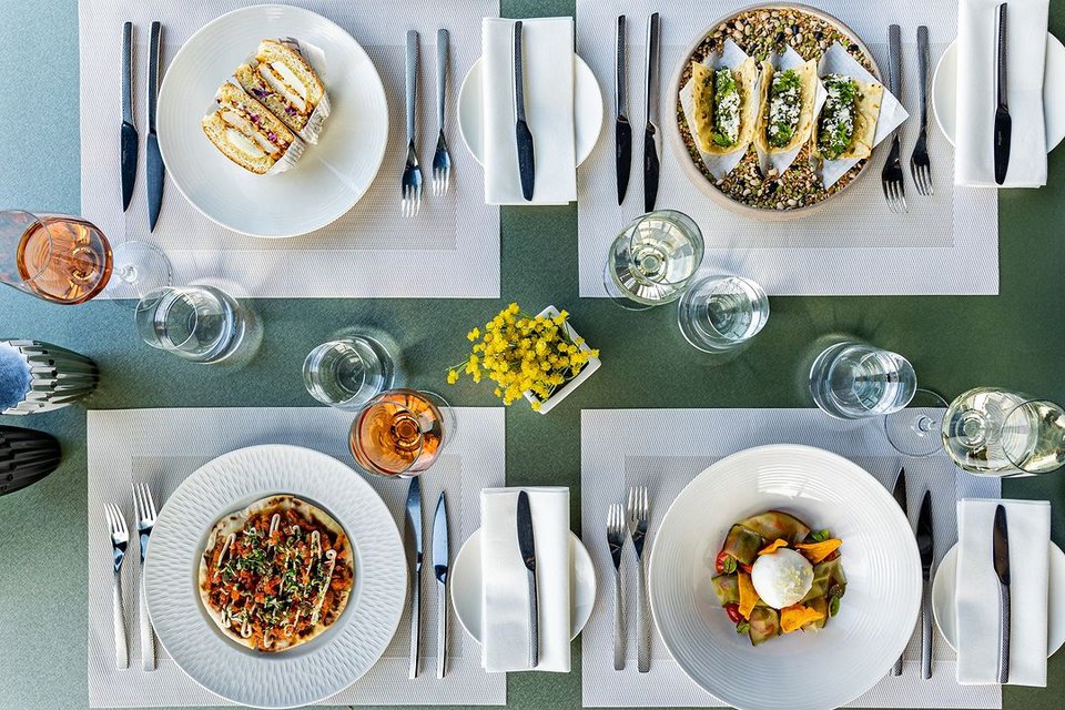 Πιάτα του εστιατορίου Sense στο ξενοδοχείο Athens Was Hotel / Φωογραφία: athenswas/Instagram