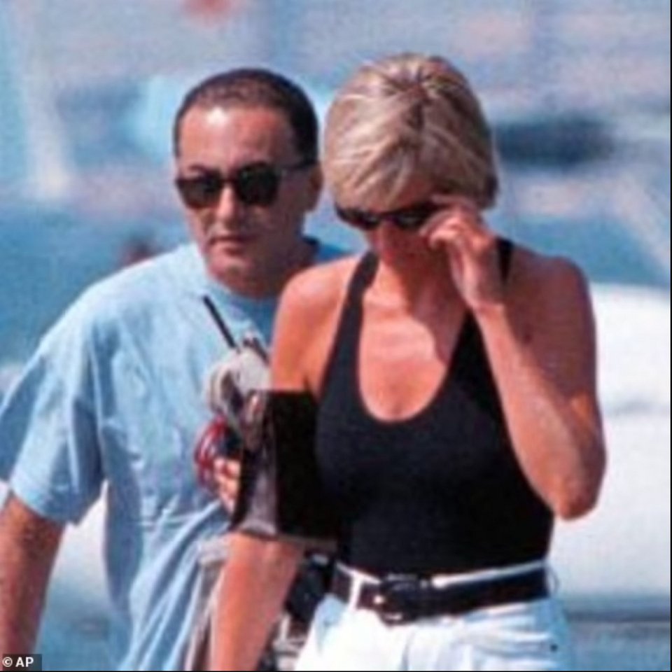Νταϊάνα και Ντόντι αλ Φαγέντ το 1996 λίγες μόνο ημέρες πριν το τραγικό τροχαίο δυστύχημα στο Παρίσι που τους στέρησε τη ζωή
