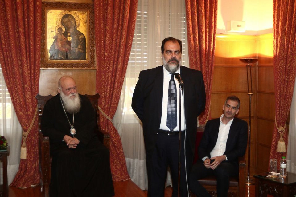Συμπαραστάτης της εκκλησίας ο εφοπλιστής Πατέρας
