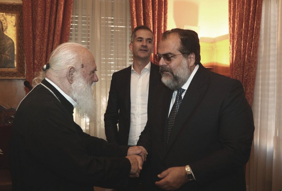 Συμπαραστάτης της εκκλησίας ο εφοπλιστής Πατέρας