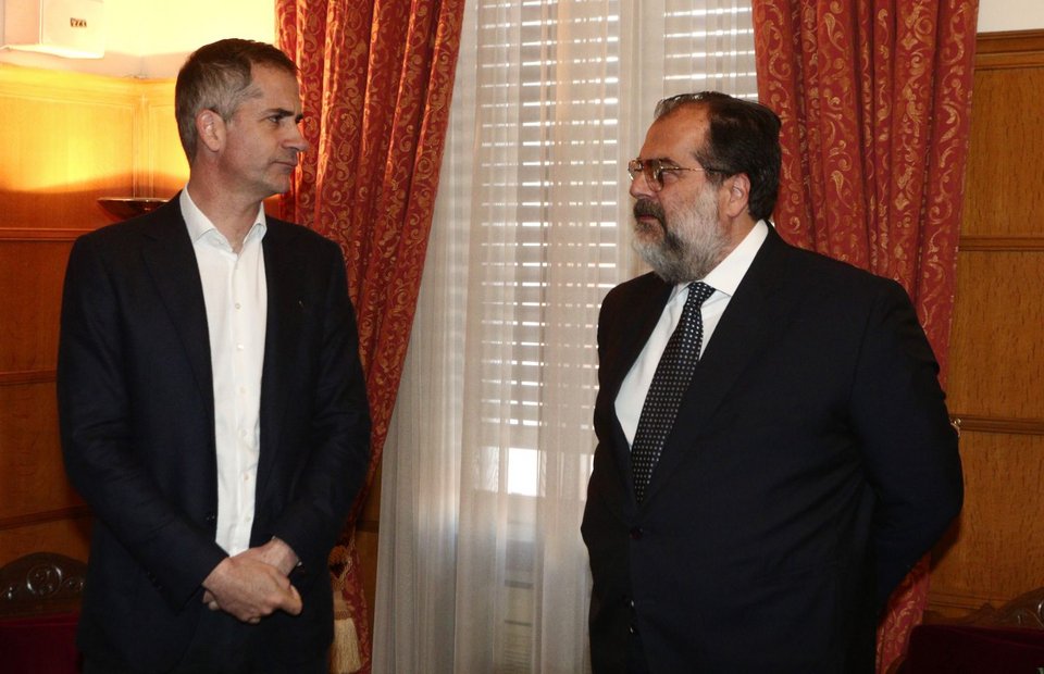 Συμπαραστάτης της εκκλησίας ο εφοπλιστής Πατέρας