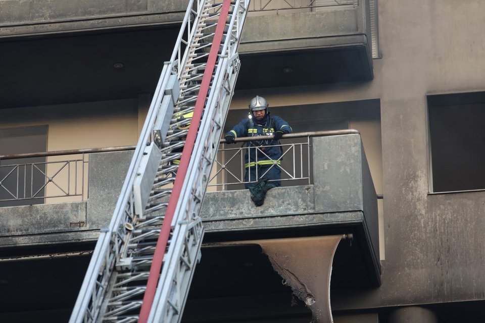Καταστράφηκε ολοσχερώς το εστιατόριο από τη φωτιά