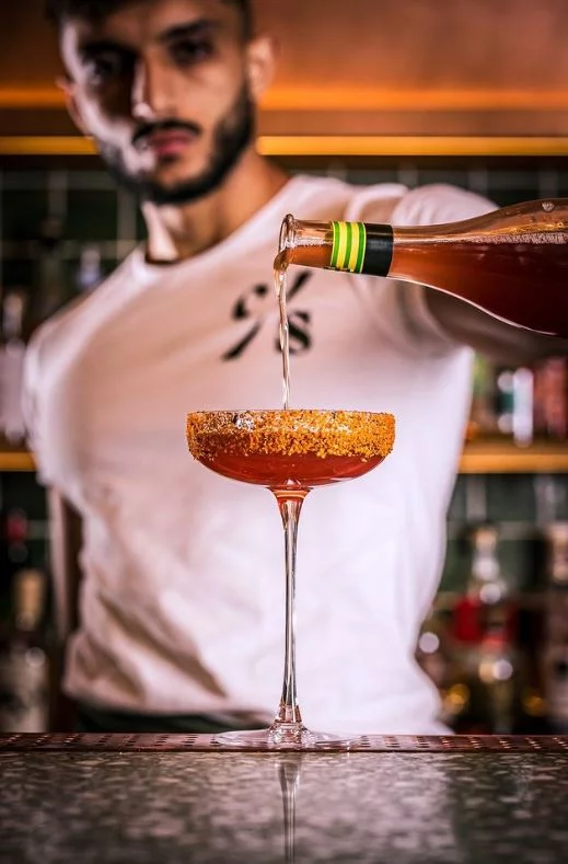 Cosmo με ιπποφαές στο μπαρ  Christina's Shoreditch