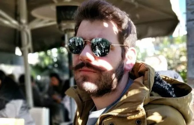 Ο άτυχος μηχανοδηγός Δημήτρης Οικός / Φωτογραφία social media