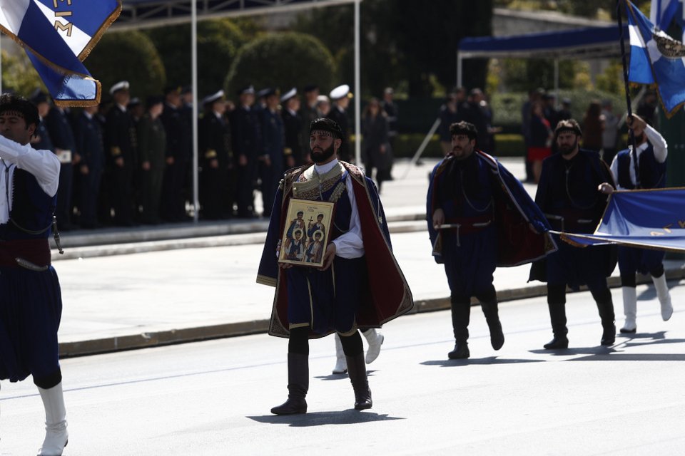 Μαθητική παρέλαση στην Αθήνα για την 25η Μαρτίου / EUROKINISSI 
