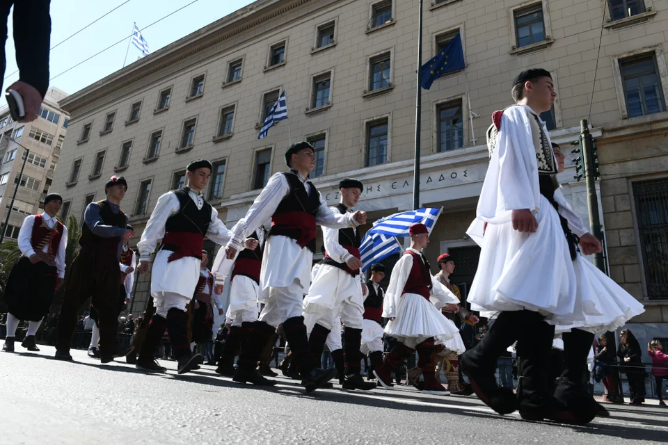 Μαθητική παρέλαση στην Αθήνα για την 25ης Μαρτίου / EUROKINISSI  