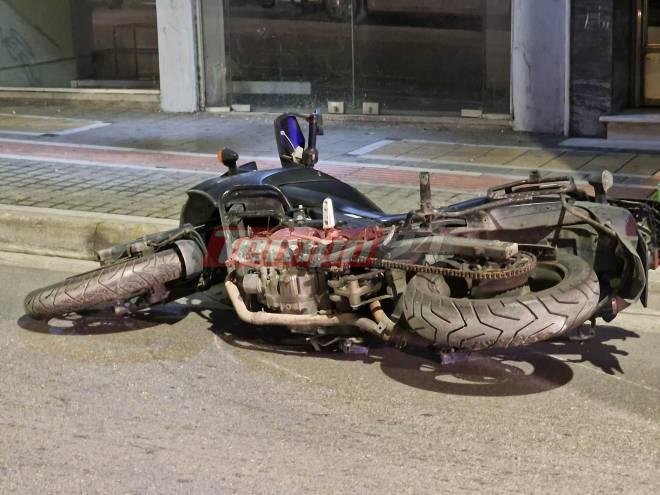 Πάτρα τροχαίο μηχανή