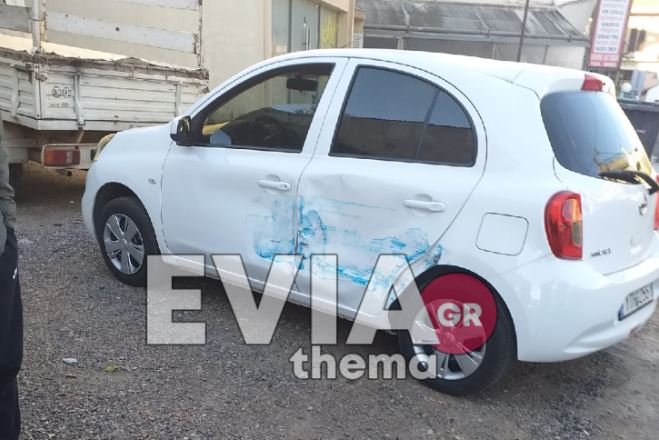 Τροχαίο ατύχημα στην Χαλκίδα / eviathema.gr