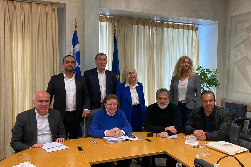 Από τη σύσκεψη στην Περιφέρεια Ανατολικής Μακεδονίας-Θράκης