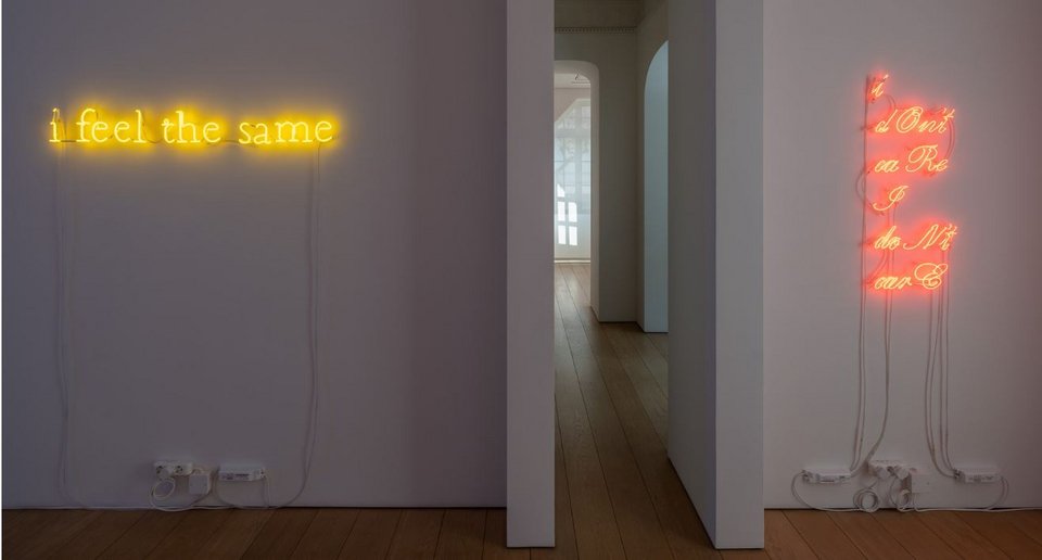 Ο χώρος της έκθεσης NEON ARK / Στάθης Μαμαλάκης