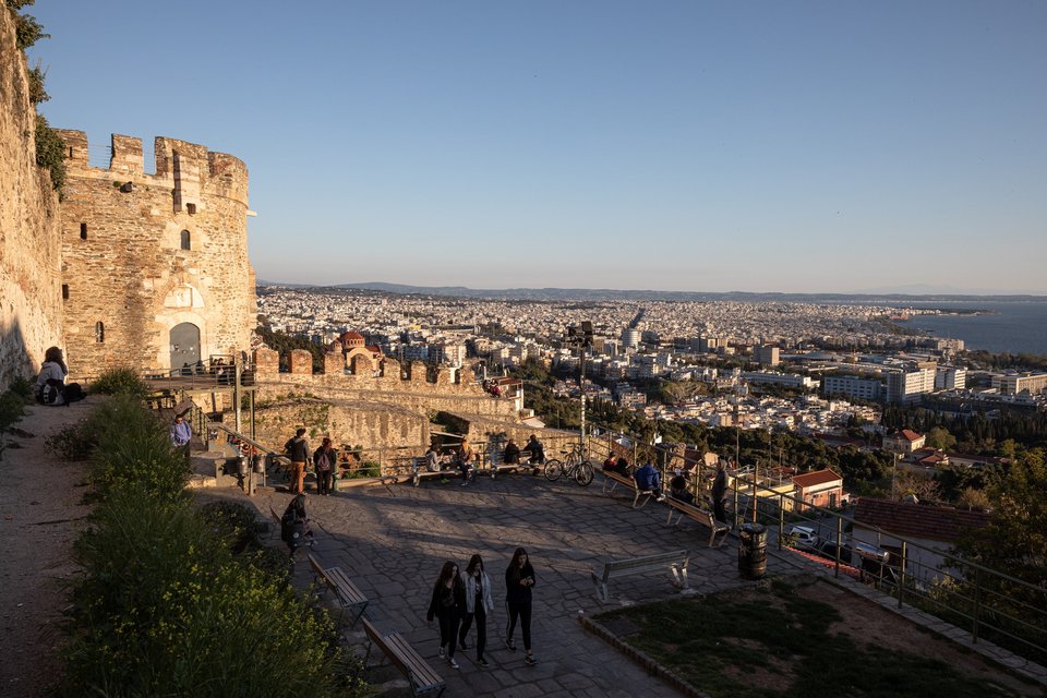 Ανω πόλη Θεσσαλονίκη
