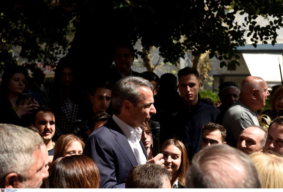 Στο Κουκάκι ο Μητσοτάκης