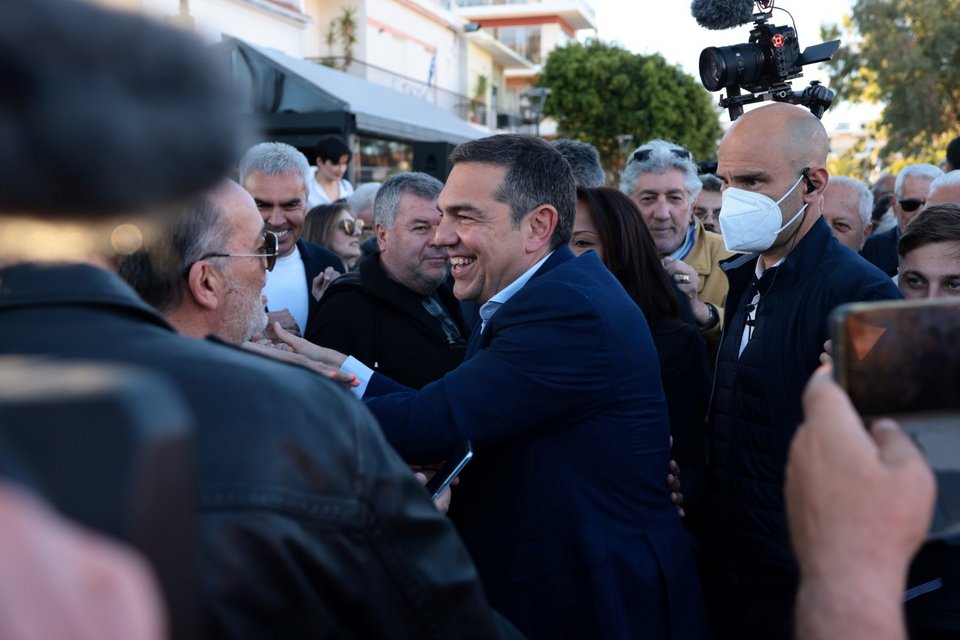 Ο Αλέξης Τσίπρας στο Λαύριο / Φωτογραφία: IntimeNews/ΠΕΡΙΣΤΕΡΗΣ ΔΗΜΗΤΡΗΣ