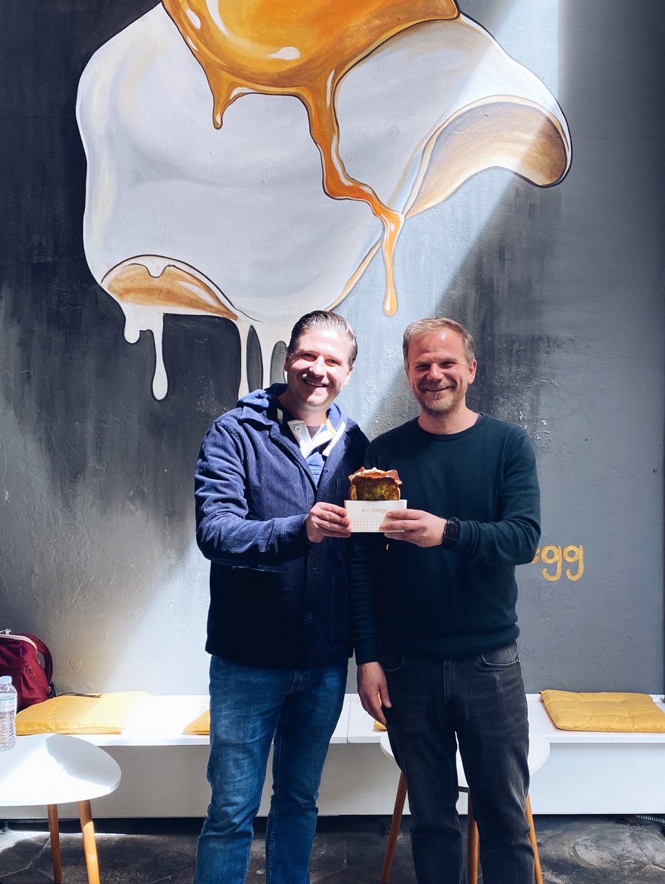 Τα αδέρφια Βουδούρη στο Begg for Egg / Φωτογραφία: Μάνος Λειβαδάρος/iefimerida.gr  