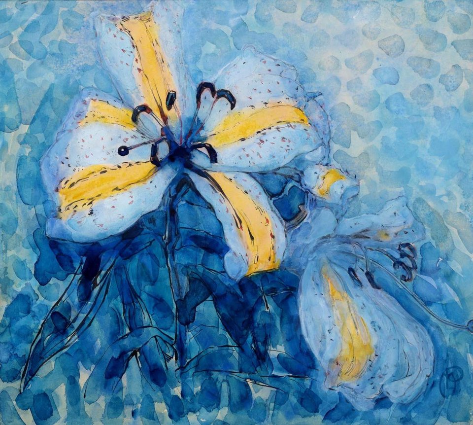 Το έργο Lily του Mondrian στην έκθεση της Tate3