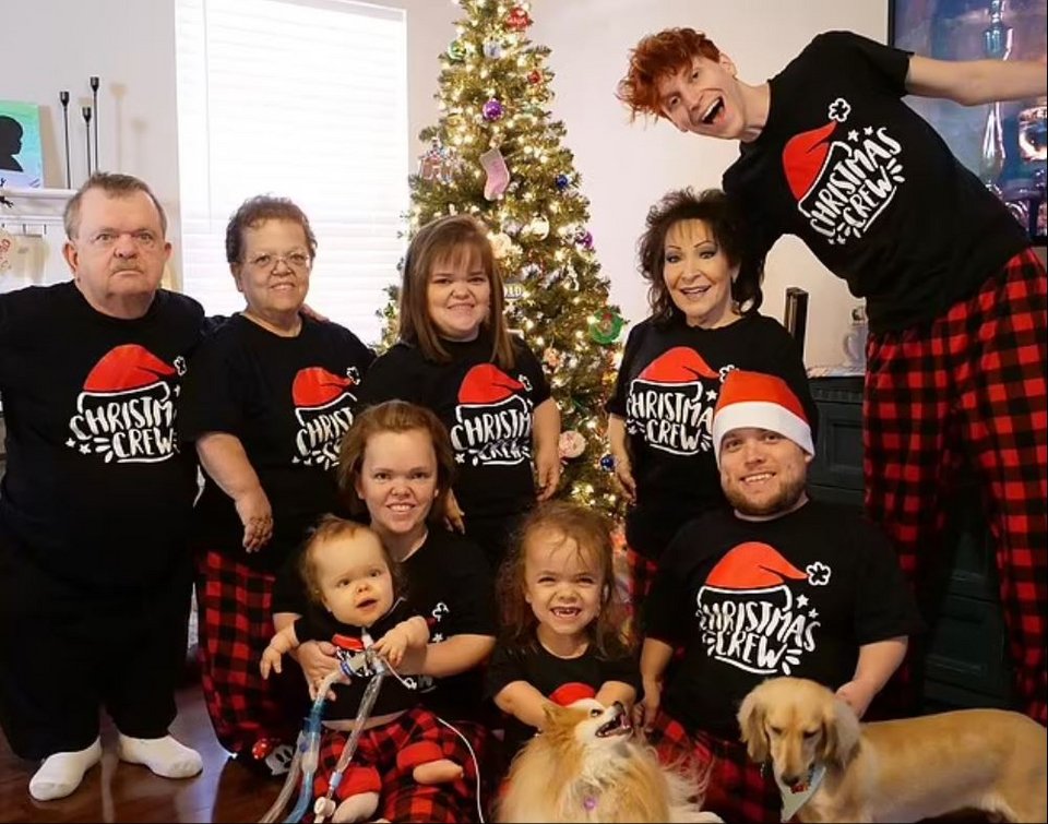 Ο Peet με την οικογένειά του 