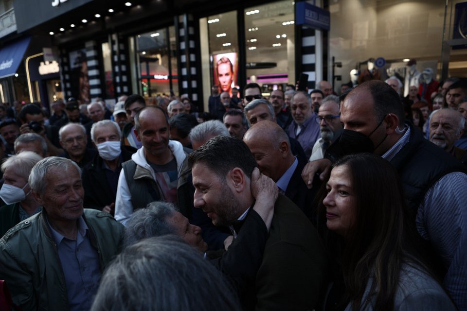 Στο Περιστέρι για προεκλογική συγκέντρωση ο Νίκος Ανδρουλάκης