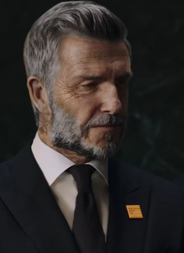 Ο Ντέιβιντ Μπέκαμ γέρος