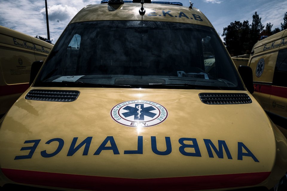 Τελετή παράδοσης ασθενοφόρων για το ΕΚΑΒ από τον ειδικό λογαριασμό για τον Covid-19/ Φωτογραφία: EUROKINISSI