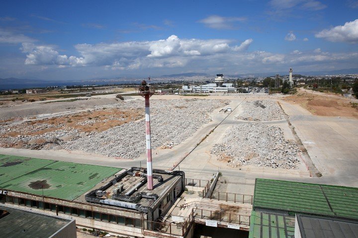 Άποψη των παλιών αεροδιαδρόμων στο αεροδρόμιο του Ελληνικού, Παρασκευή 07 Απριλίου 2023 -Φωτογραφία: ΑΠΕ-ΜΠΕ/ΟΡΕΣΤΗΣ ΠΑΝΑΓΙΩΤΟΥ