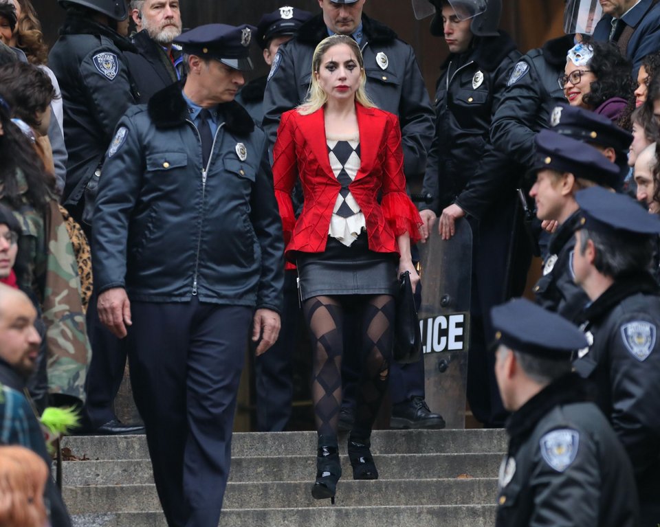 Η Lady Gaga στα γυρίσματα του Joker
