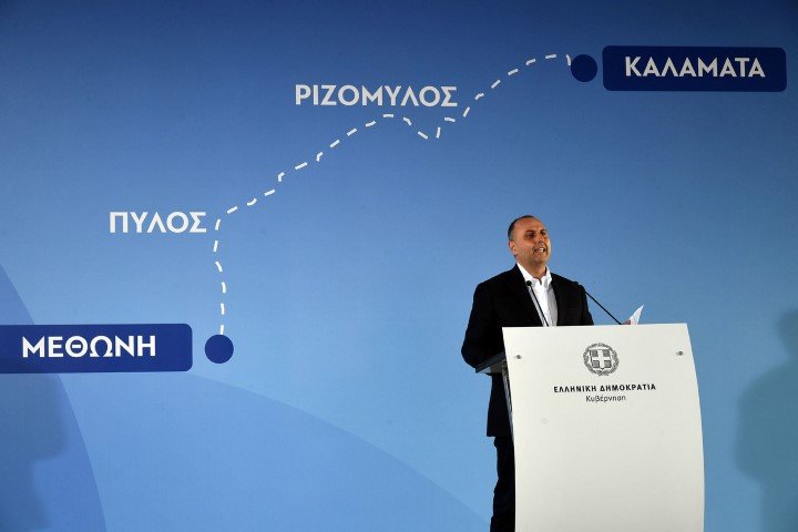 Ο υφυπουργός Υποδομών Γιώργος Καραγιάννης / Φωτογραφία: ΑΠΕ-ΜΠΕ/ΝΙΚΗΤΑΣ ΚΩΤΣΙΑΡΗΣ