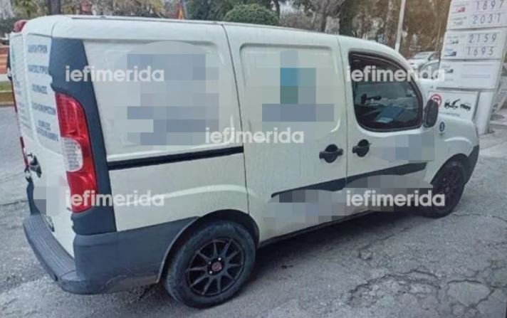 Το λευκό βαν που φέρεται να χρησιμοποιήθηκε στην δολοφονία Καραϊβάζ