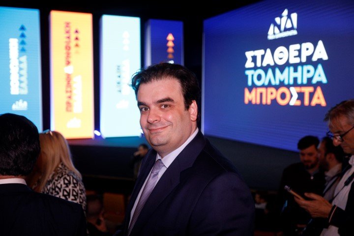 Ο Κυριάκος Πιερρακάκης στην παρουσίαση του προγράμματος της ΝΔ / Φωτογραφία: ΓΙΩΡΓΟΣ ΚΟΝΤΑΡΙΝΗΣ/EUROKINISSI