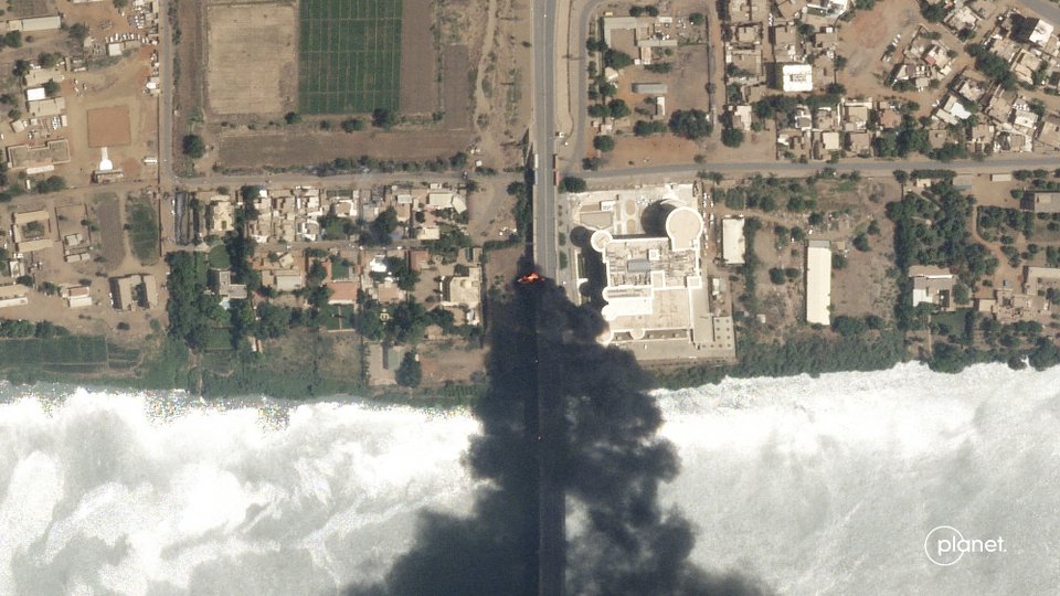 Συνεχίζονται οι εχθροπραξίες στο Σουδάν / Planet Labs PBC via AP