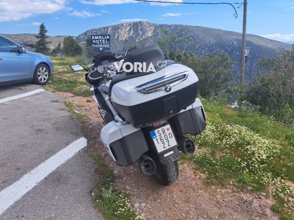 Η μοτοσικλέτα του Ζόραν Ζάεφ / Φωτογραφία: voria.gr