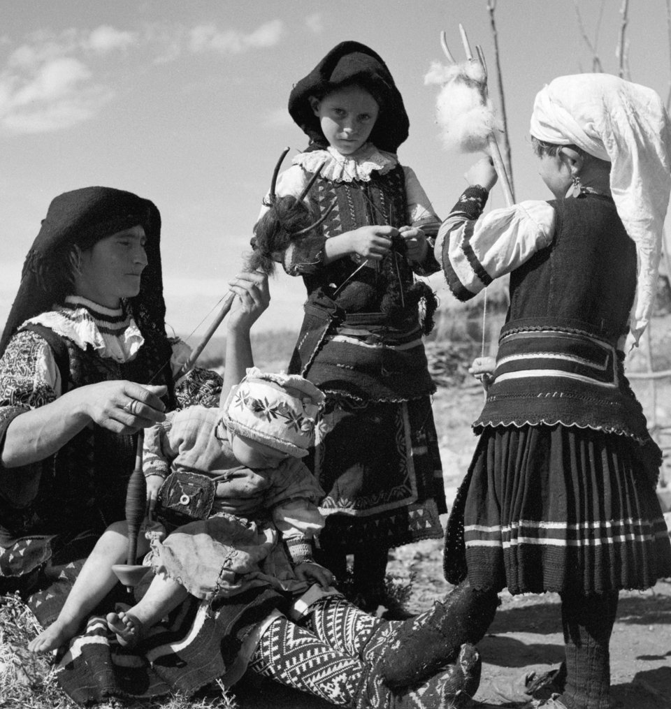 Φωτογραφία από τον Ζυγό Καβάλας, 1950