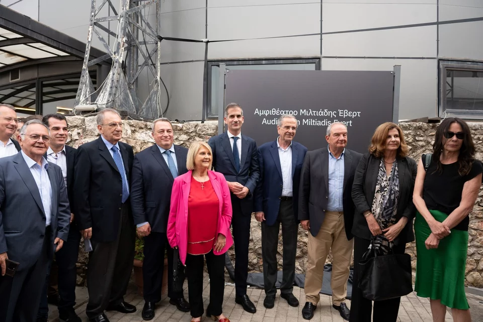 Δήμος Αθηναίων: «Μιλτιάδης Έβερτ» ονομάζεται πλέον το Αμφιθέατρο της Τεχνόπολης