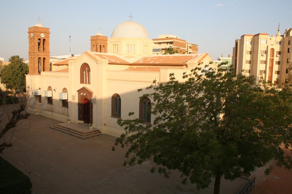 Φωτογραφία της Μητρόπολης αφιερωμένη στον Ευαγγελισμό.