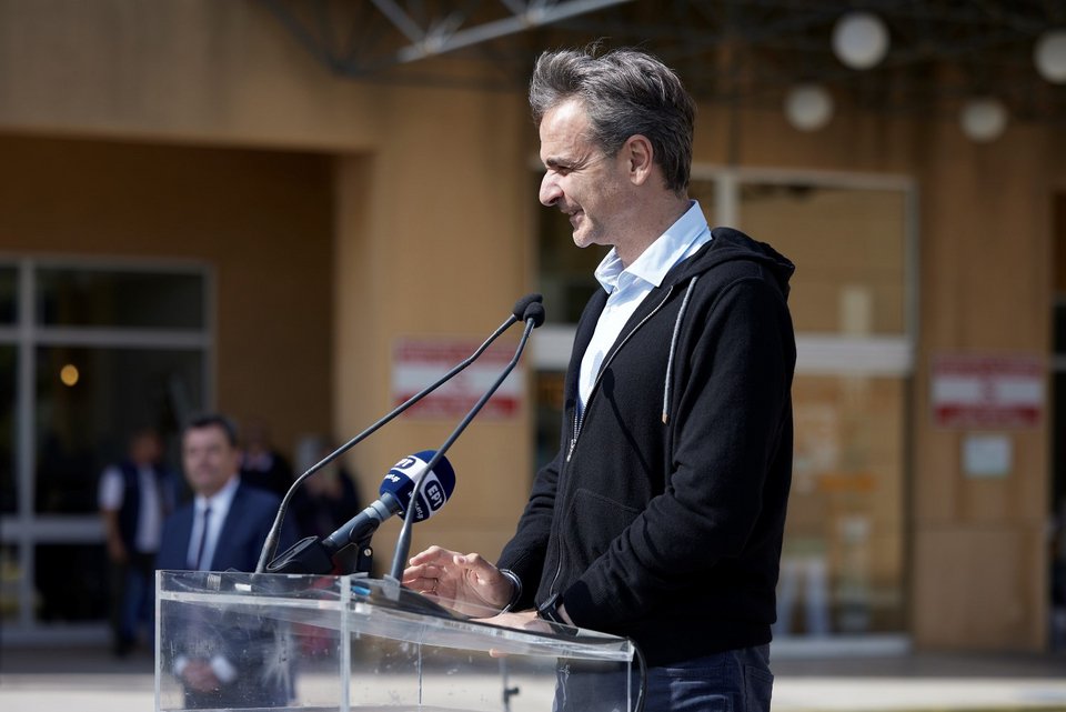 Ο πρωθυπουργός στα αποκαλυπτήρια της προτομής του αείμνηστου Δημήτρη Κρεμαστινού