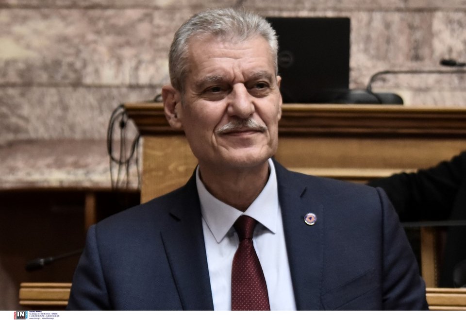 O απόστρατος πτέραρχος Ευάγγελος Τουρνάς, νυν υφυπουργός Πολιτικής Προστασίας