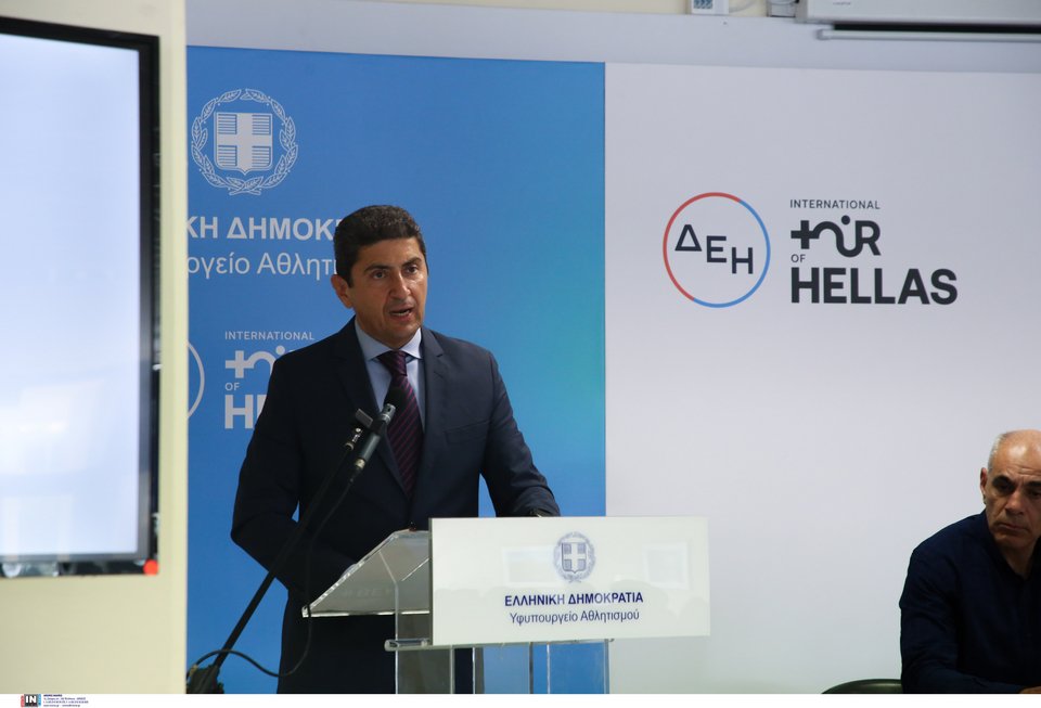 Ο υφυπουργός Αθλητισμού Λευτέρης Αυγενάκης