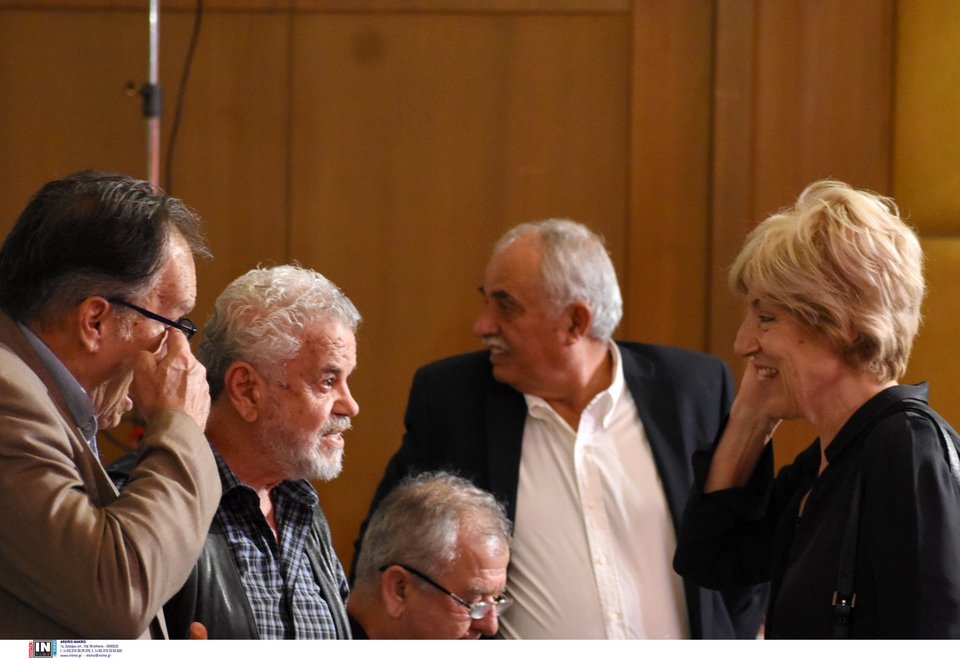 Η Σία Αναγνωστοπούλου με τον Νίκο Μανιό / Φωτογραφία: Intime-ΠΕΡΙΣΤΕΡΗΣ ΔΗΜΗΤΡΗΣ  