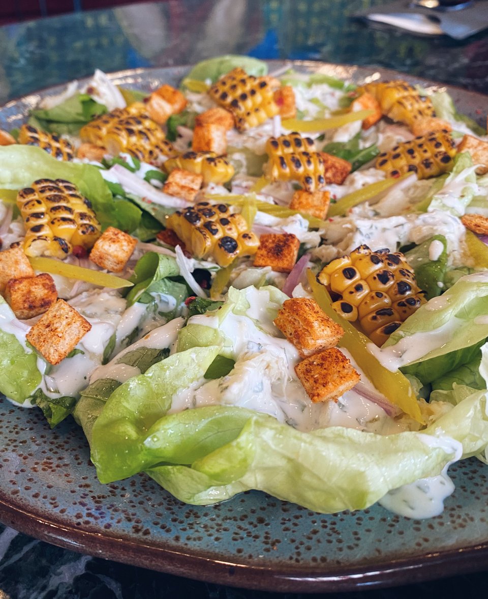 H δροσερή σαλάτα Texas Caviar