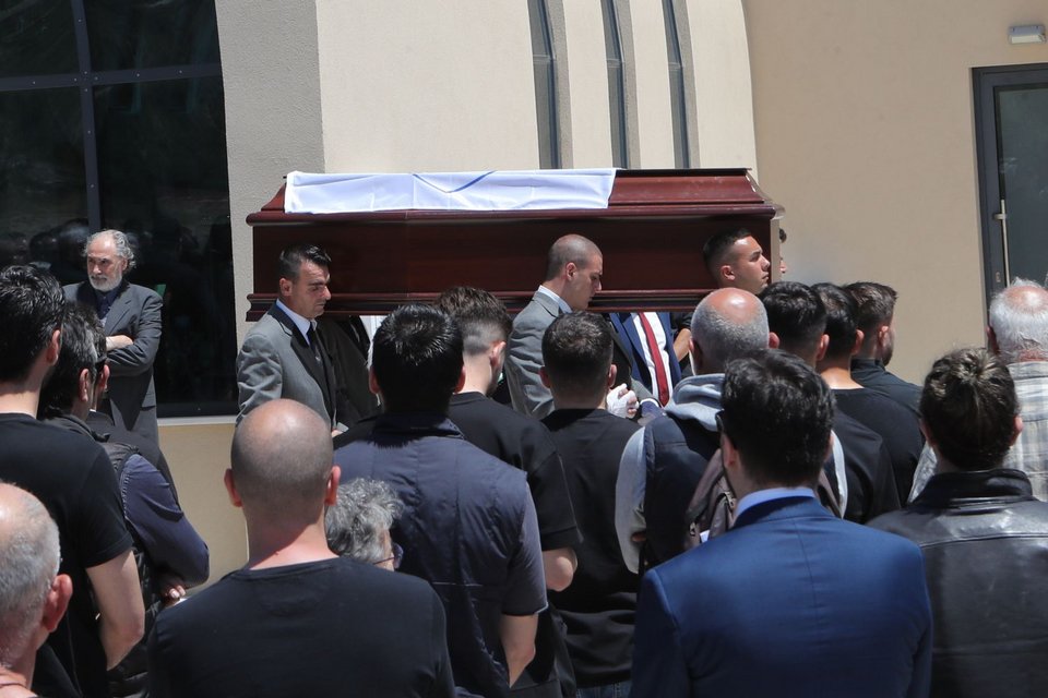 Κηδεία του προέδρου του ΠΑΣ Γιάννινα, Γιώργου Χριστοβασίλη