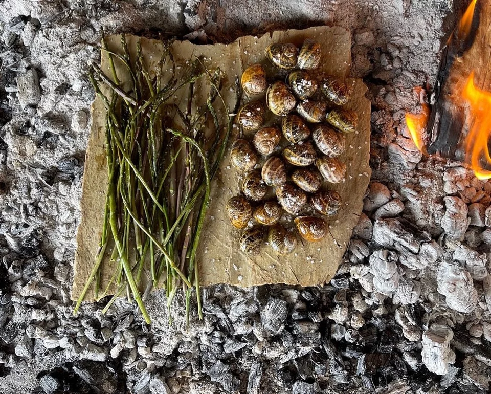 Kρητικοί μεζέδες στη θράκα από το Peskesi / Φωτογραφία: Peskesi/Instagram