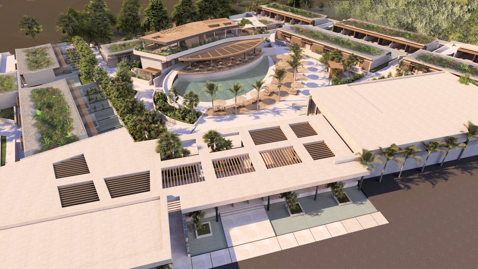 Ο σχεδιασμός του ολοκαίνουργιου resort Pnoé Breathing Life στην παραλία του Καρτερού