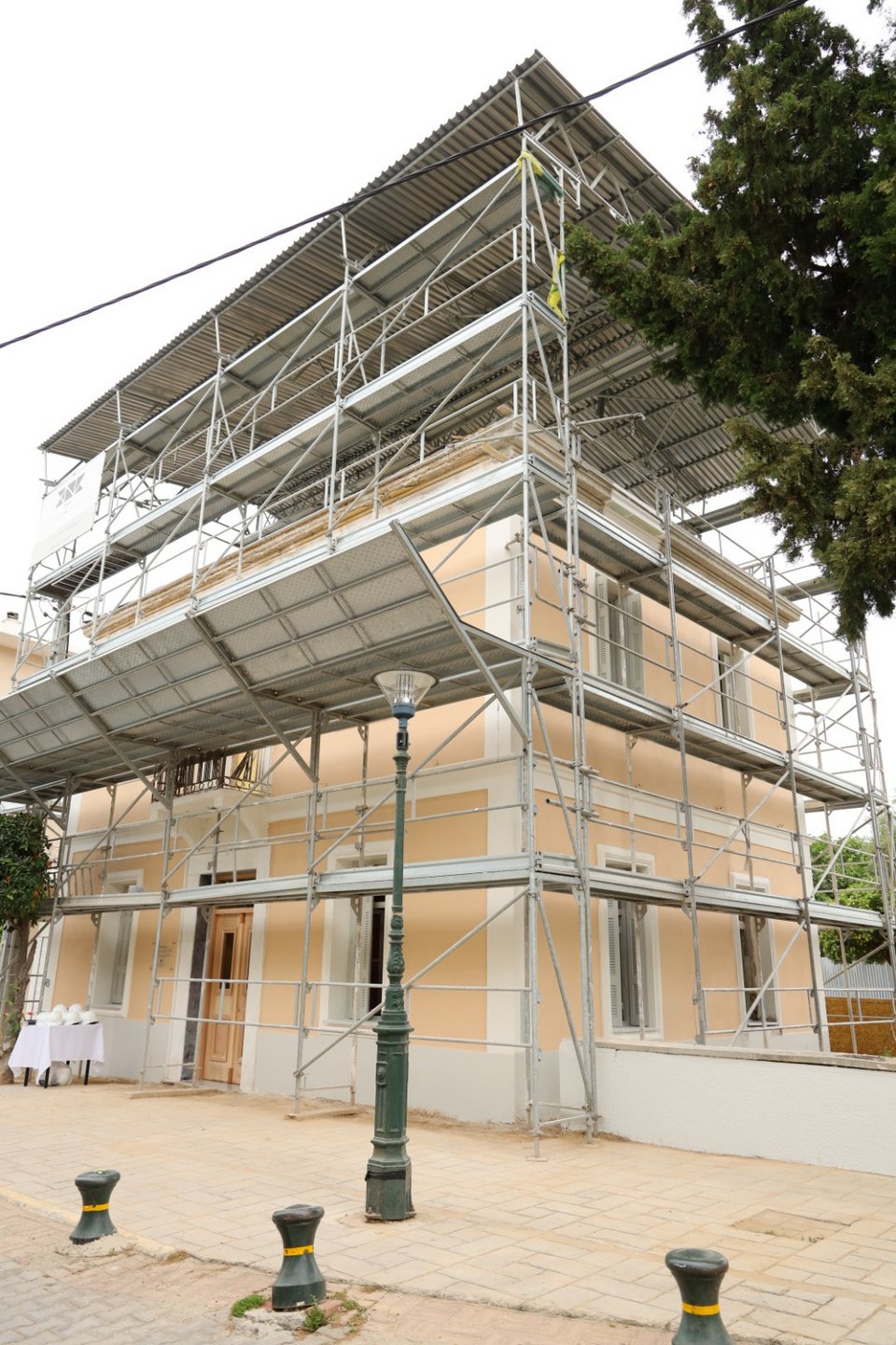 Εντός του Ιουνίου ολοκληρώνεται η αποκατάσταση της Οικίας Αδάμ στην Ελευσίνα 