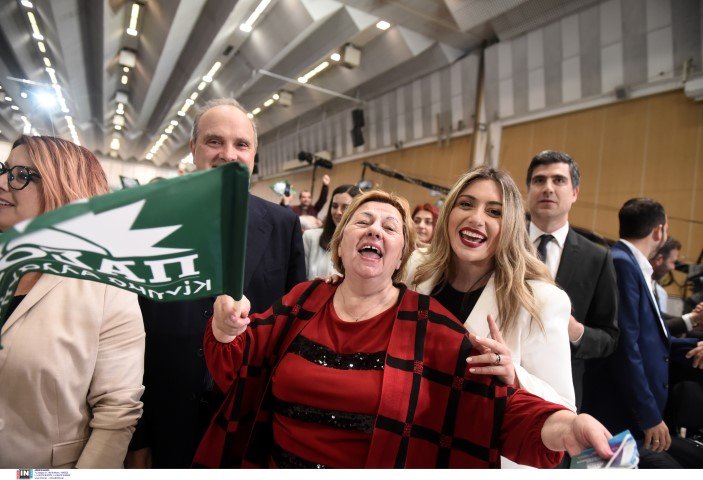 Στιγμιοότυπο από την ομιλία Ανδρουλάκη στη Θεσσαλονίκη