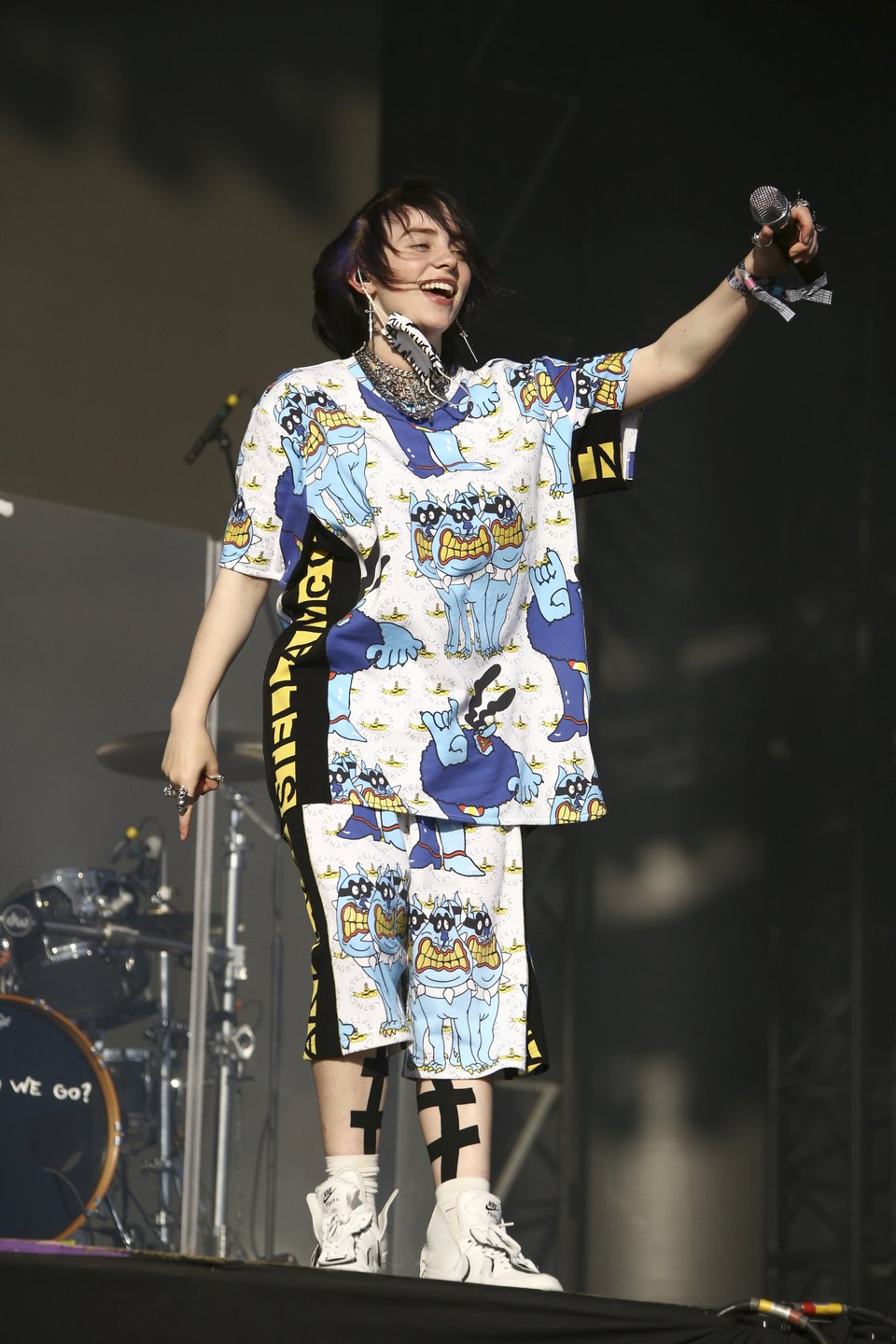 Η Billie Eilish στην αρχή της καριέρας της