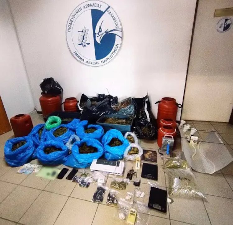 Οι ποσότητες κάνναβης που κατάσχεσε η Αστυνομία