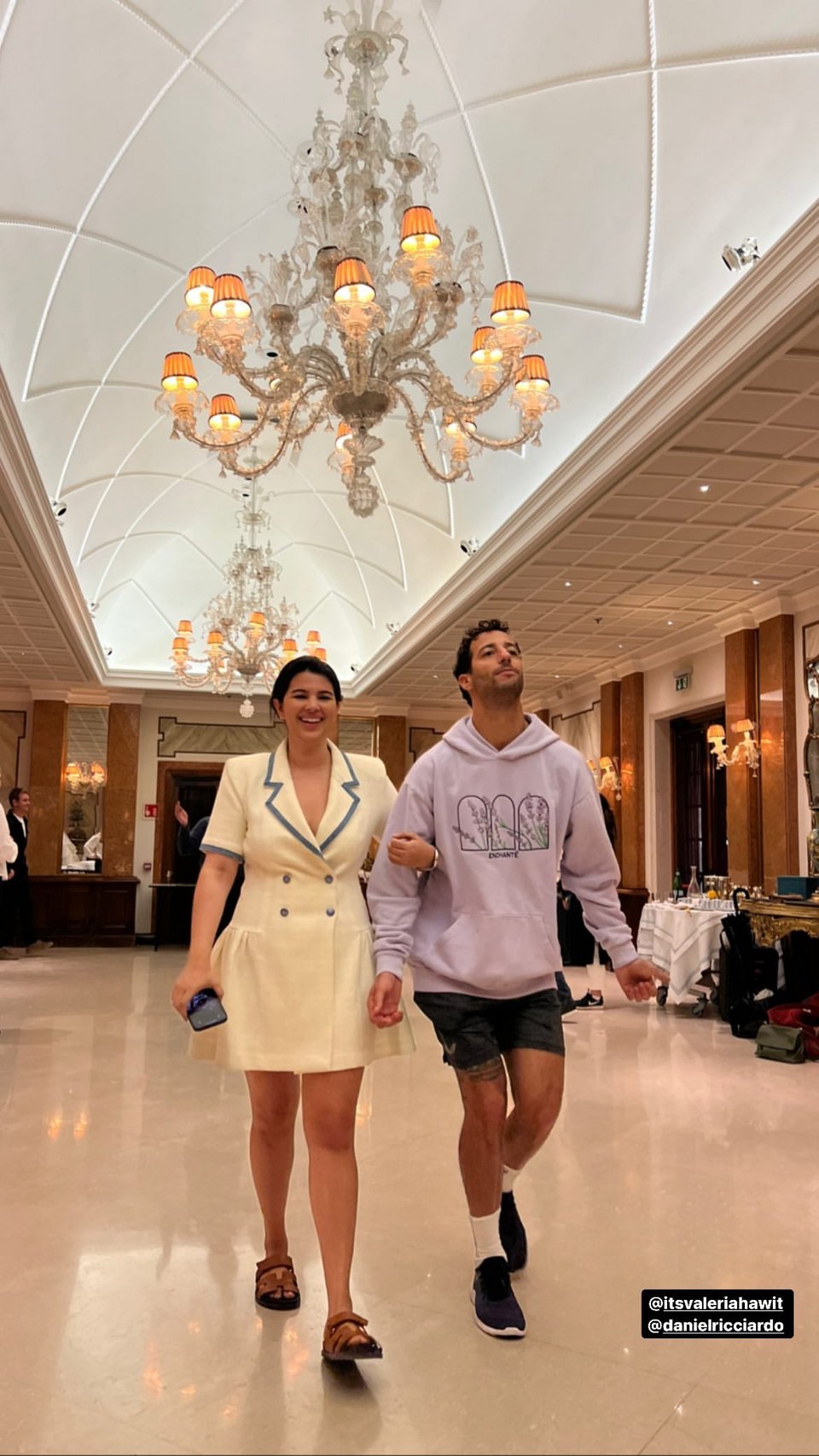 Γάμος Chloe Stroll της κόρης του αφεντικού της Aston Martin στη Formula 1 με τον Scotty James