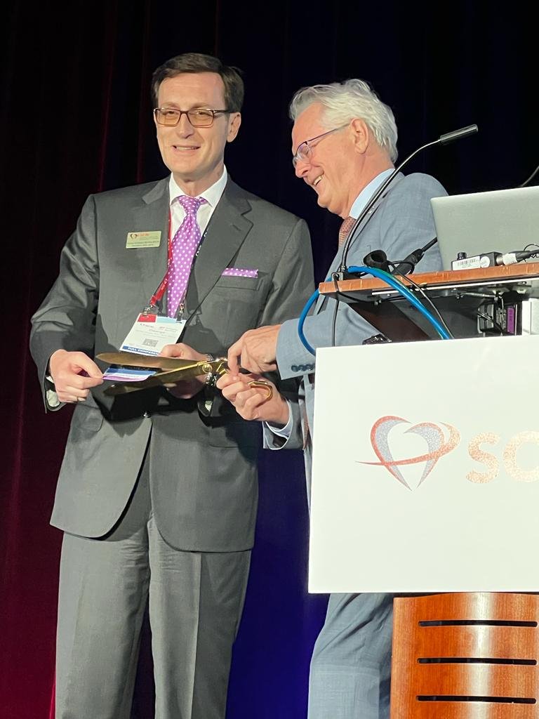 Ο Γιώργος Ντάγκας ανακηρύχθηκε Πρόεδρος της Παγκόσμιας Επιστημονικής Εταιρίας Επεμβατικής Καρδιολογίας στην Αριζόνα