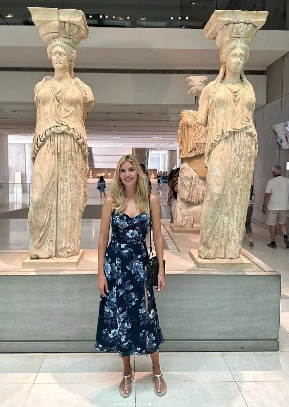 Η Ιβάνκα Τραμπ στο Μουσείο της Ακρόπολης